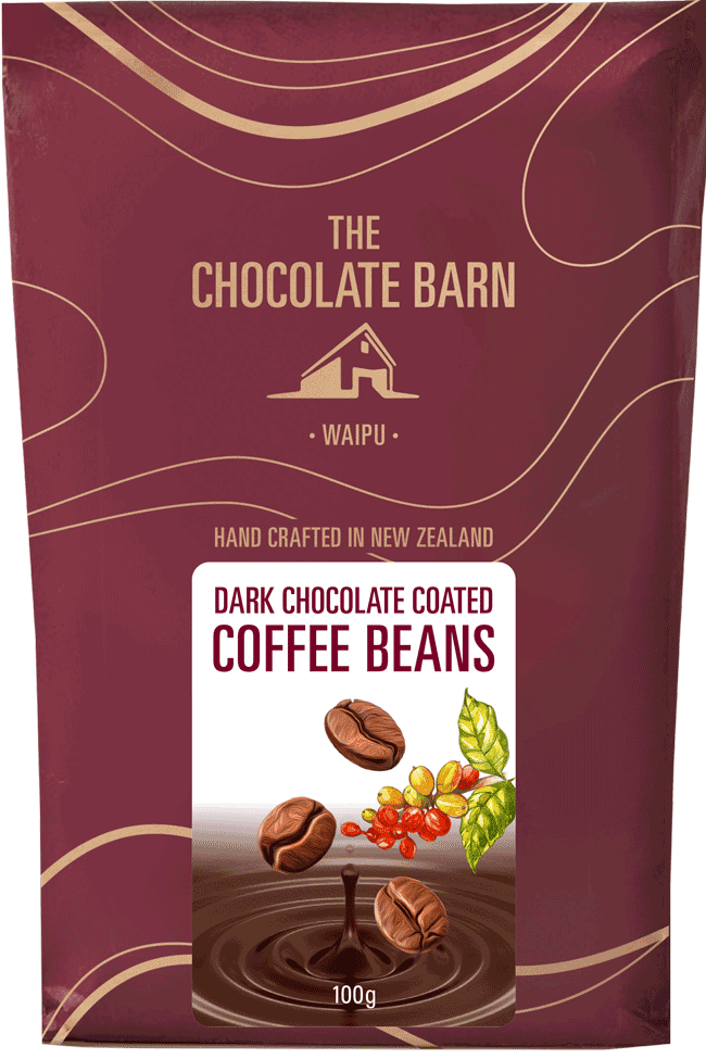 Coffee Beans Coated In Dark Chocolate
