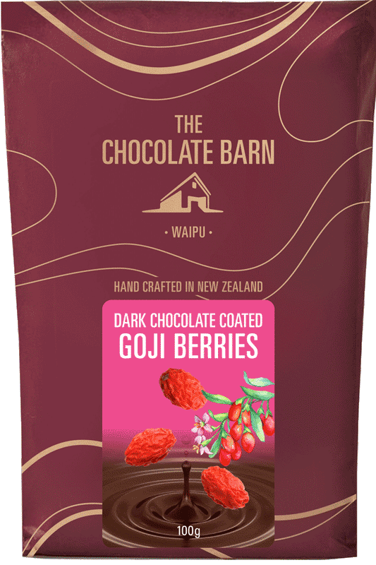 Goji Berries Coated In Dark Chocolate