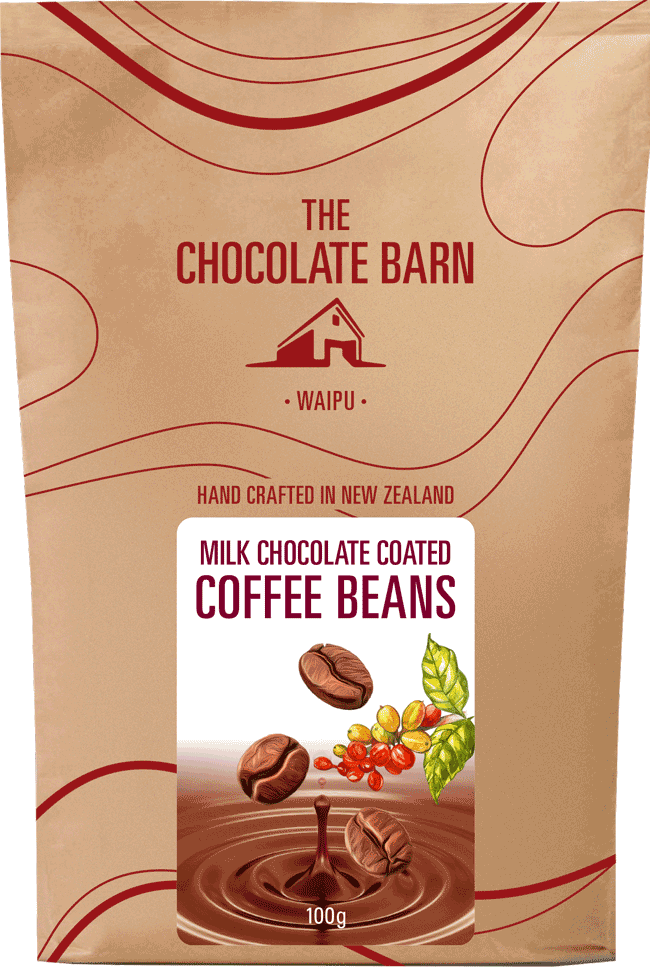 Coffee Beans Coated In Milk Chocolate