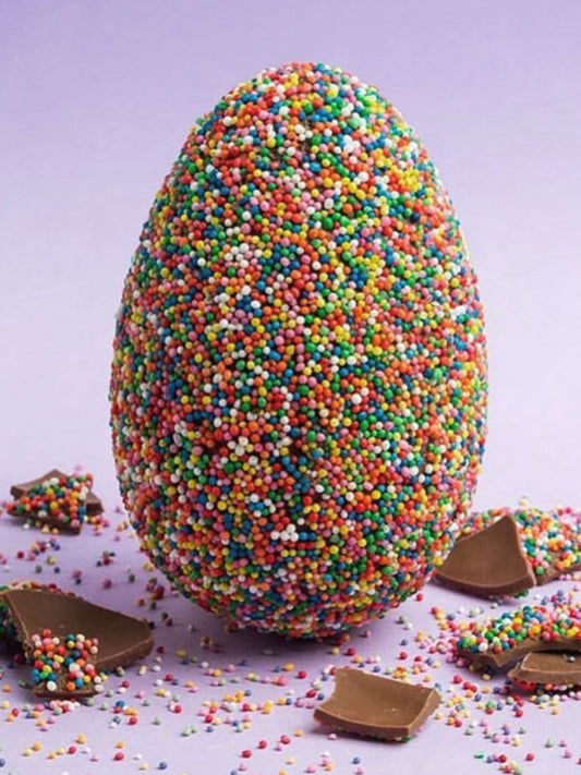 Easter Egg with Hundreds and Thousands